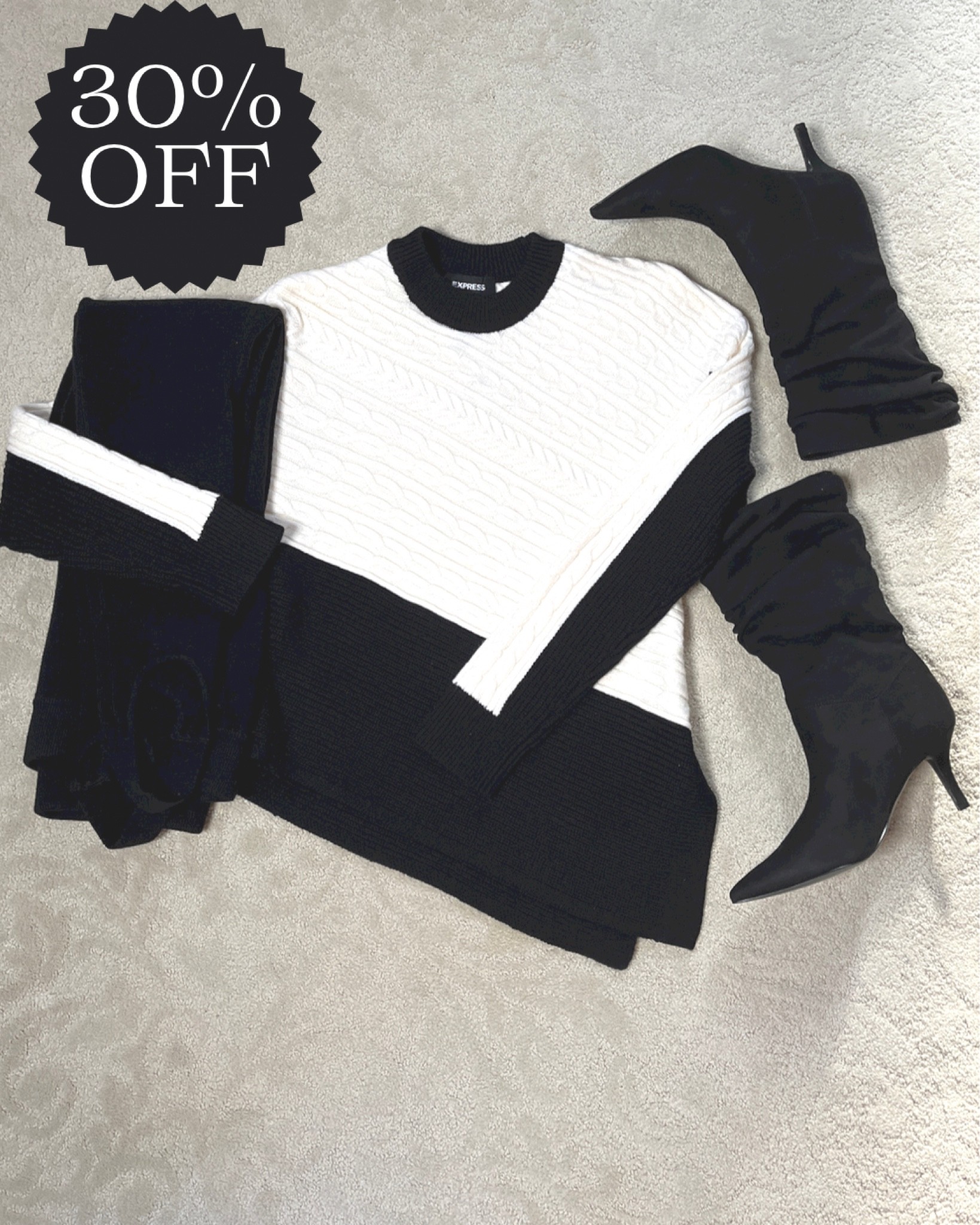 SALE ALERT!!! 30% OFF everything!!! 
Fall Fashion - Fall Outfit - Scrunchie Boots - Boots - Stirrup Leggings - Asymmetrical Sweater 

Follow my shop @fashionistanyc on the @shop.LTK app to shop this post and get my exclusive app-only content!

#liketkit #LTKU #LTKsalealert #LTKshoecrush #LTKSeasonal #LTKHoliday #LTKCyberweek #LTKshoecrush
@shop.ltk
https://liketk.it/3Tbjo