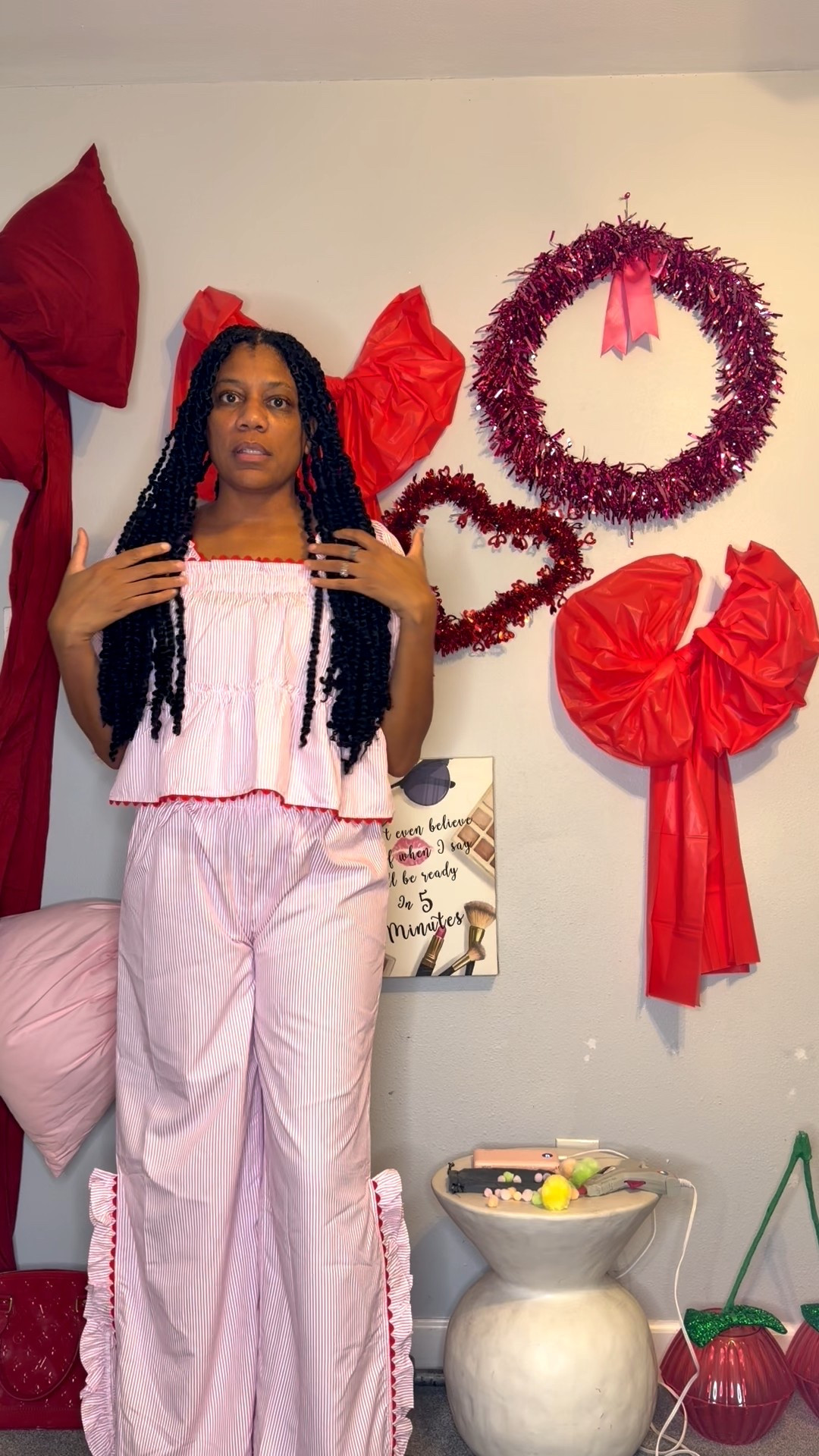 Valentine’s Day pajamas 

#LTKTall #LTKValentine #LTKOver40