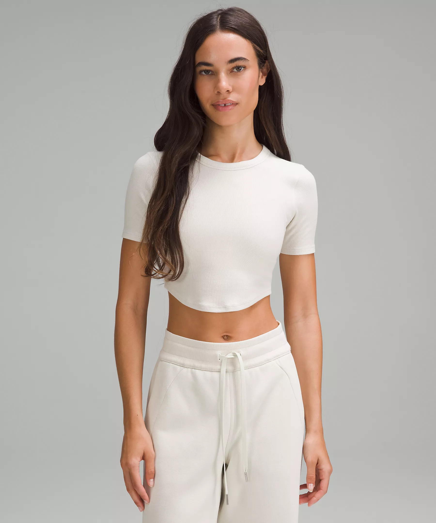 Hold Tight Cropped T-Shirt | Women's Short Sleeve Shirts & Tee's | lululemon | Lululemon (US)