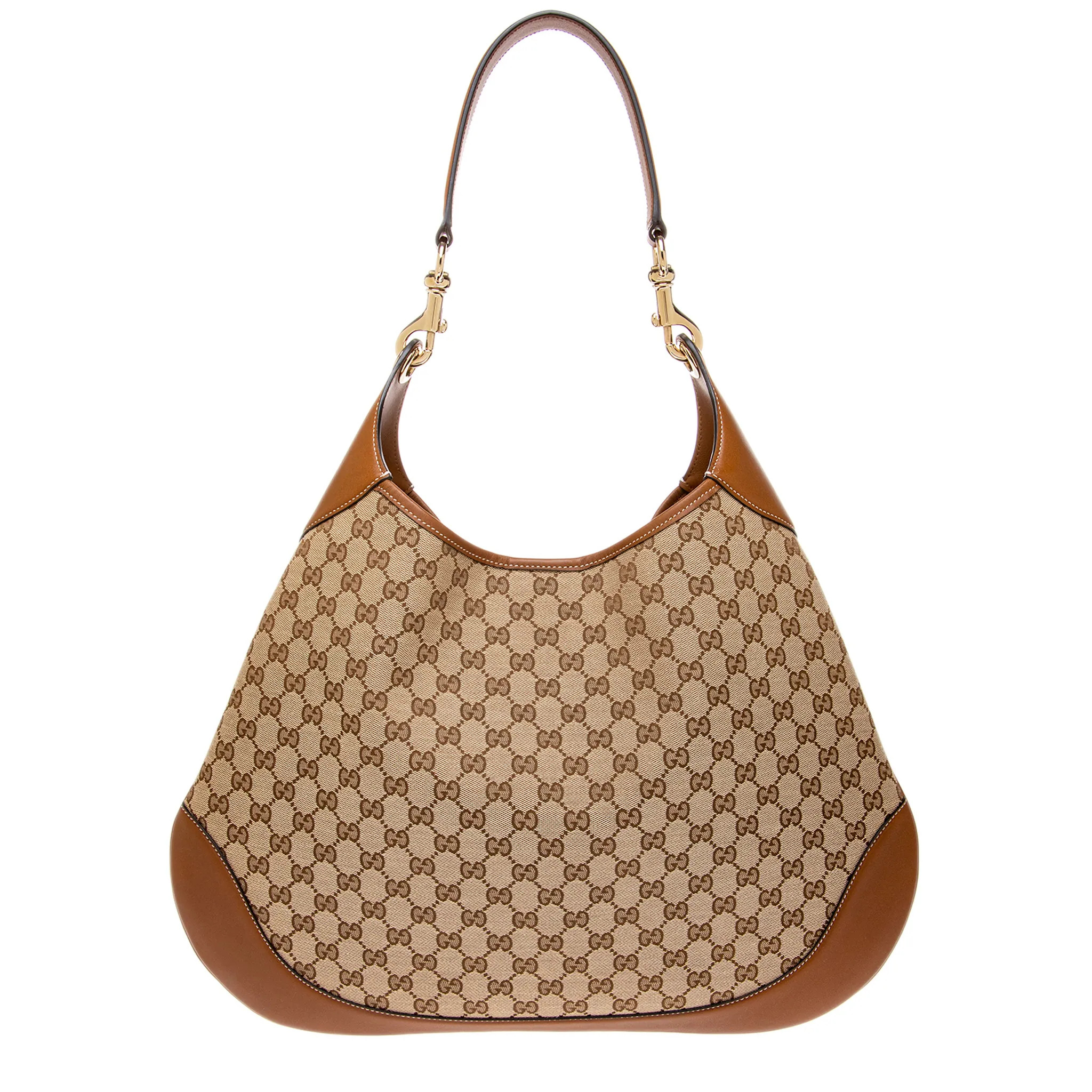 Gucci B Maxi GG Shoulder Bag | Overstock