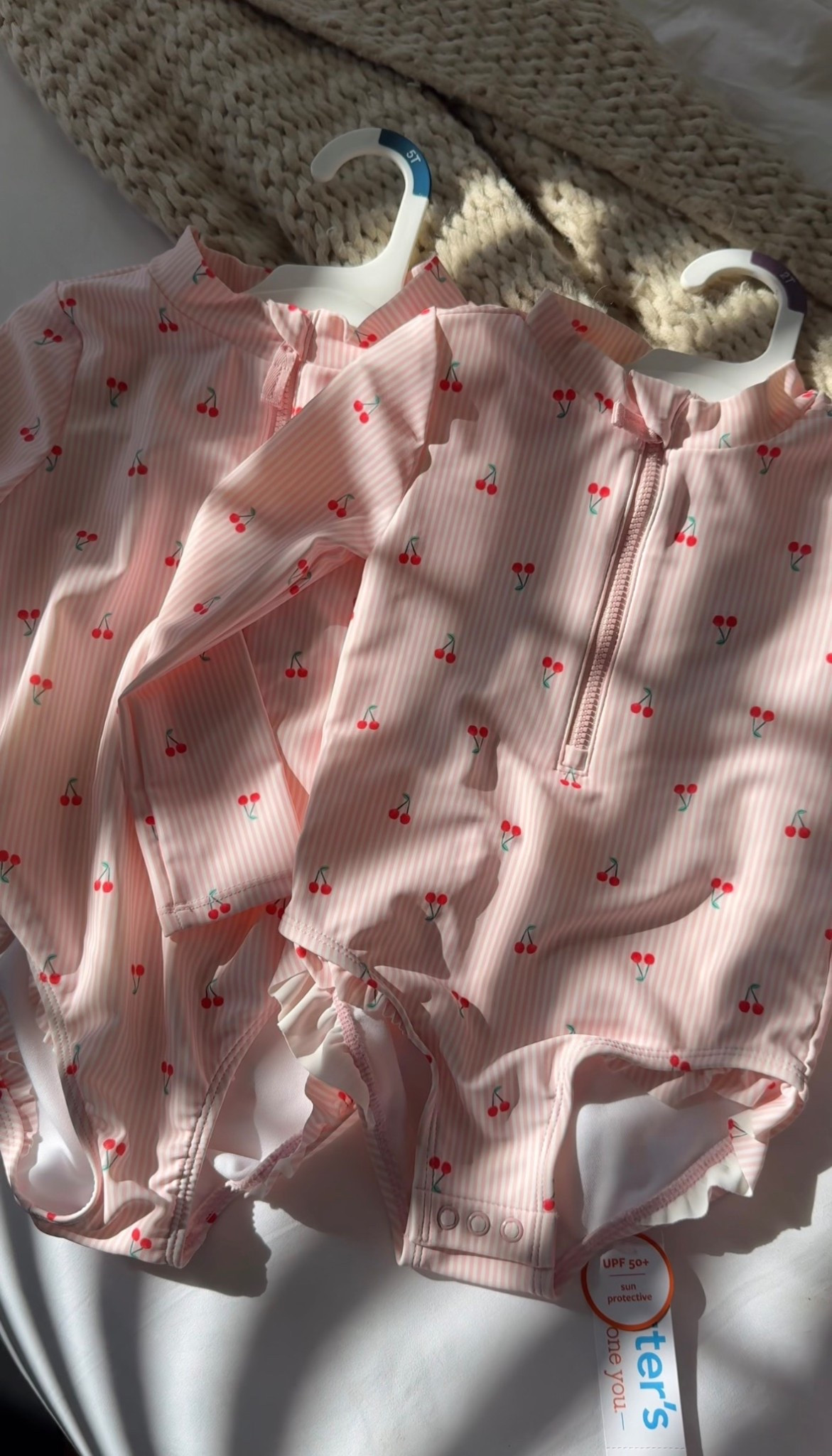 Matching long sleeve swimsuits for toddler girls @Target 🍒

#LTKmomlife #LTKSwim #LTKKids