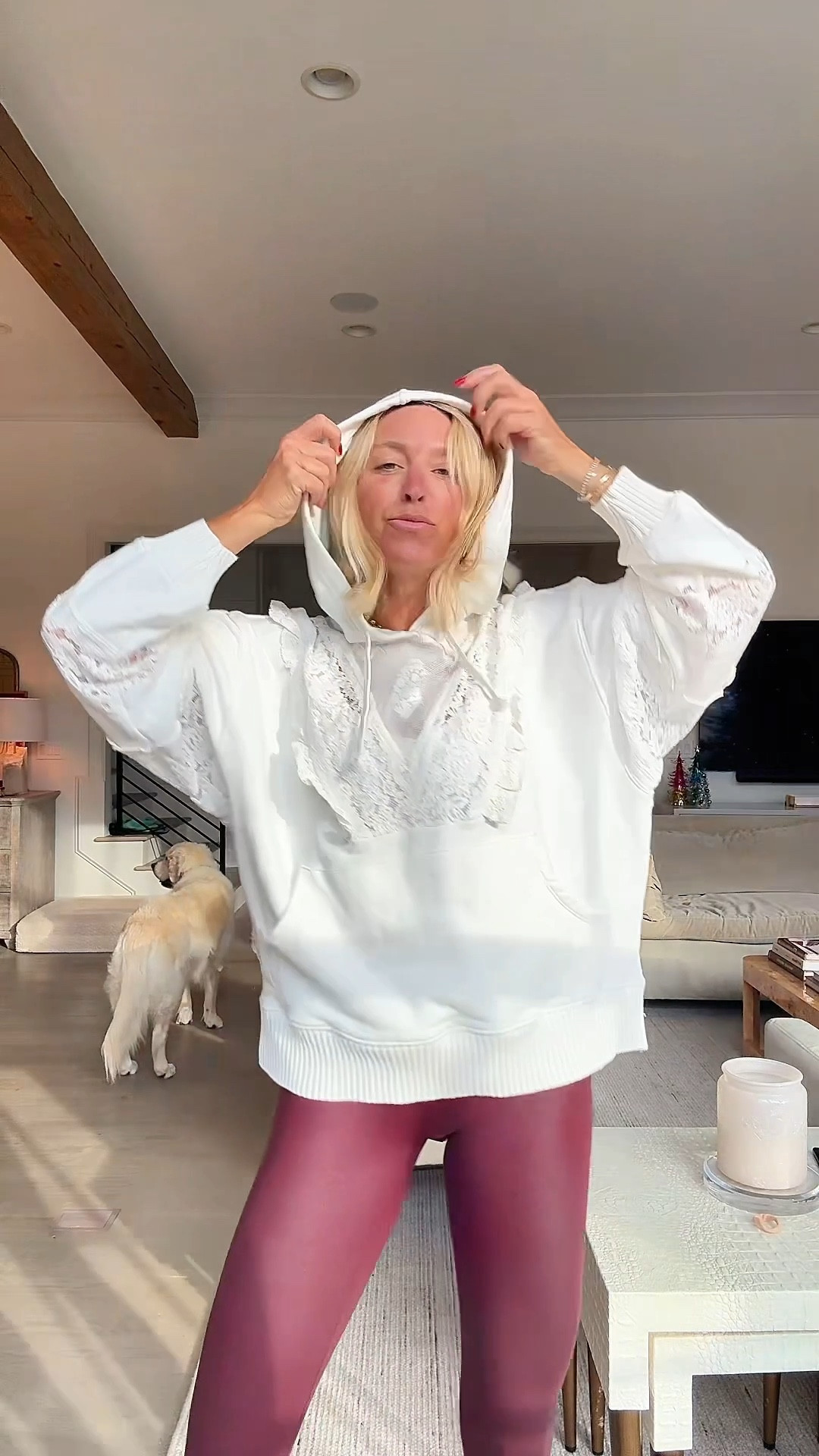 This tunic sweatshirt is a must add to cart immediately kind of situation  

#LTKootd #LTKOver40 #LTKActive