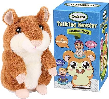 Ayeboovi Toddler Toys Talking Hamster Repeats What You Say Baby Toys Interactive Fun Toys Birthda... | Amazon (US)