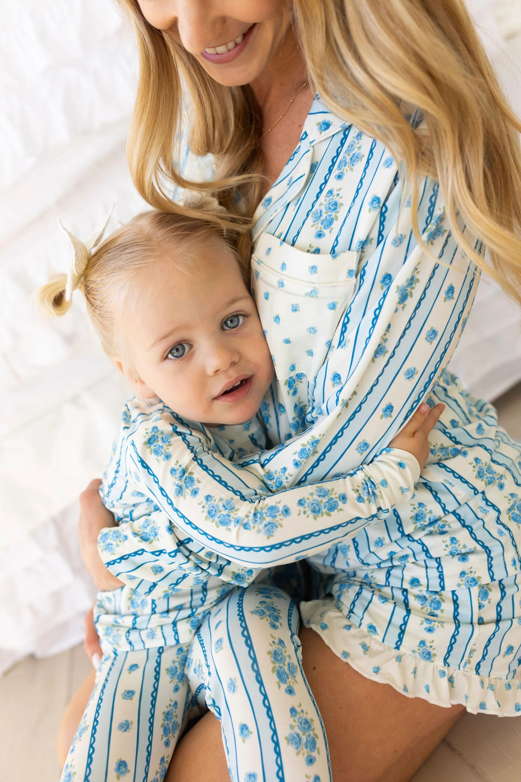 Forever Blooming Women's Long Sleeve Short Set | In My Jammers