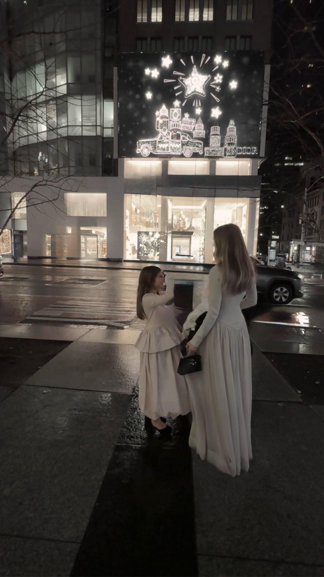 Pretty dress to see the lights! Mine is on sale. True to size! Form fitting but very flattering cut. 

#LTKSaleAlert #LTKmomlife #LTKHoliday