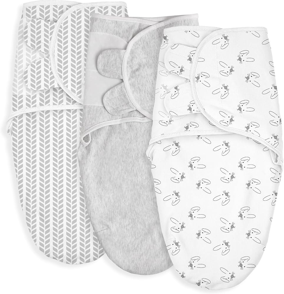 GLLQUEN BABY Baby Swaddle Wraps for 0-3 Months Newborn,Oeko-tex100,100% Breathable Organic Cotton... | Amazon (UK)