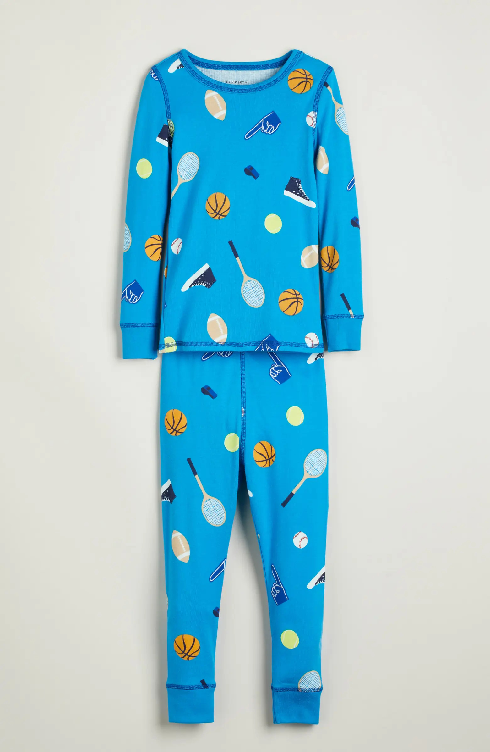 Nordstrom Kids' Glow in the Dark Fitted Two-Piece Pajamas | Nordstrom | Nordstrom