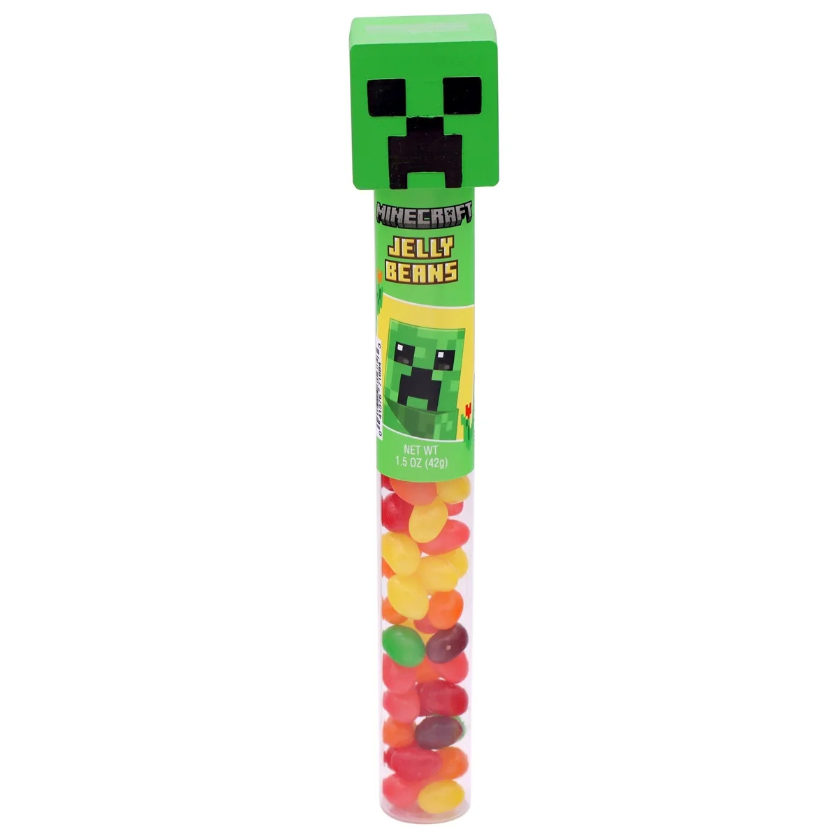 Frankford Minecraft Easter Fruit Flavor Jelly Bean Tube Topper | Walmart (US)