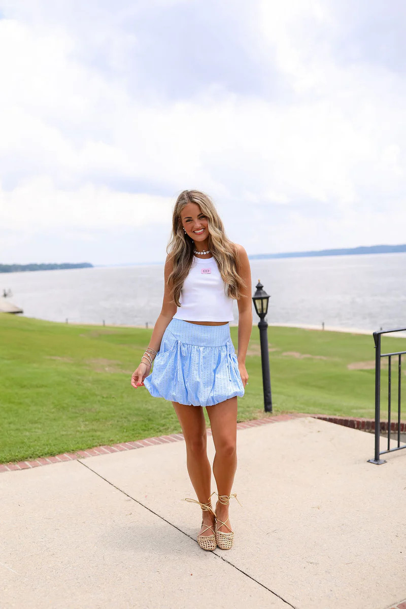 Bluebell Mini Skirt - Blue | cocolillys