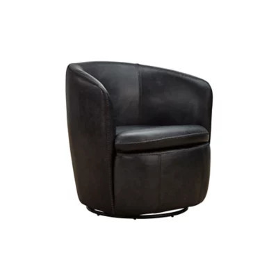 Signature Design by Ashley Kierreys Swivel Accent Chair, Black | Belk