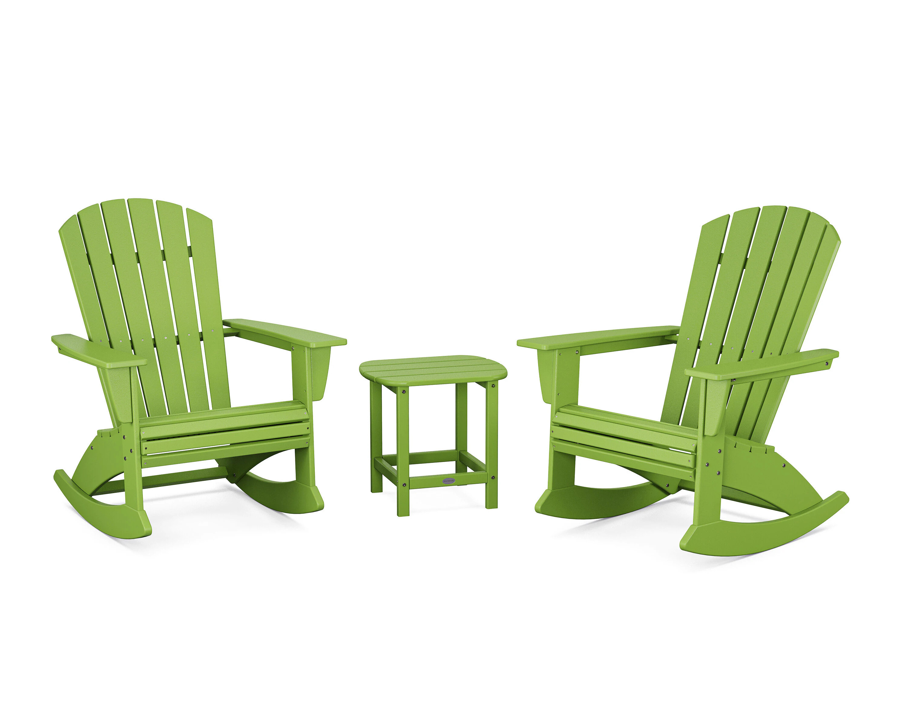 POLYWOOD 3 -Piece Patio Conversation Set one_size | PWS2204-1-LI | Lowe's