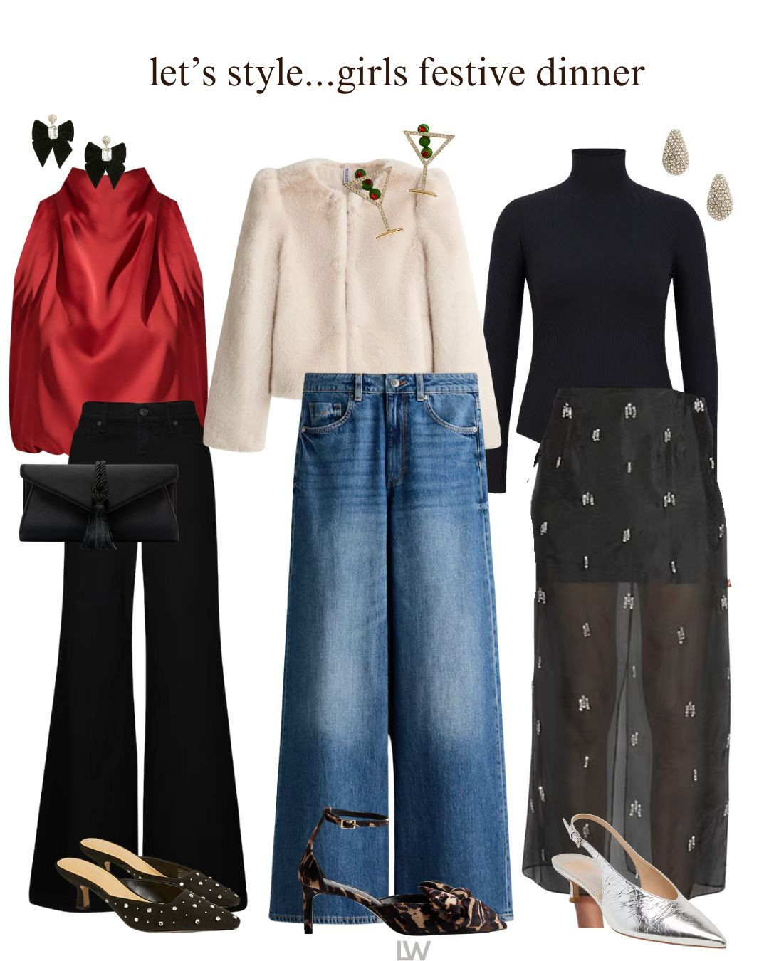 let's go girls! festive dinner looks... 

 