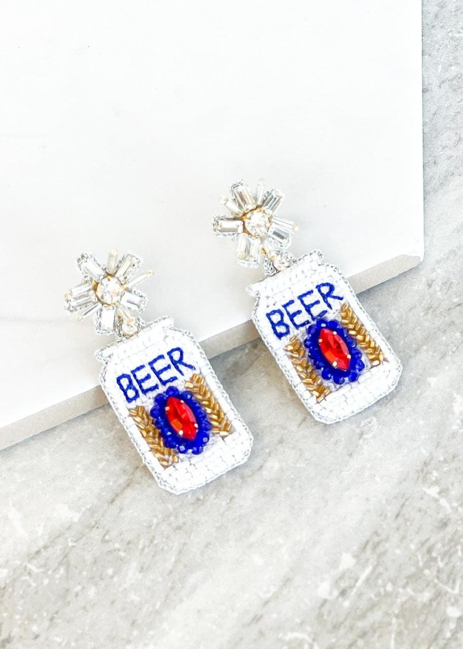 Beer Earrings | Dos Femmes, LLC