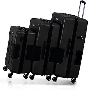 Tach V3 Hard Shell 3 Piece Luggage Set - 22, 24 & 28 inch Luggage | Carry On, Medium & Large Chec... | Amazon (US)