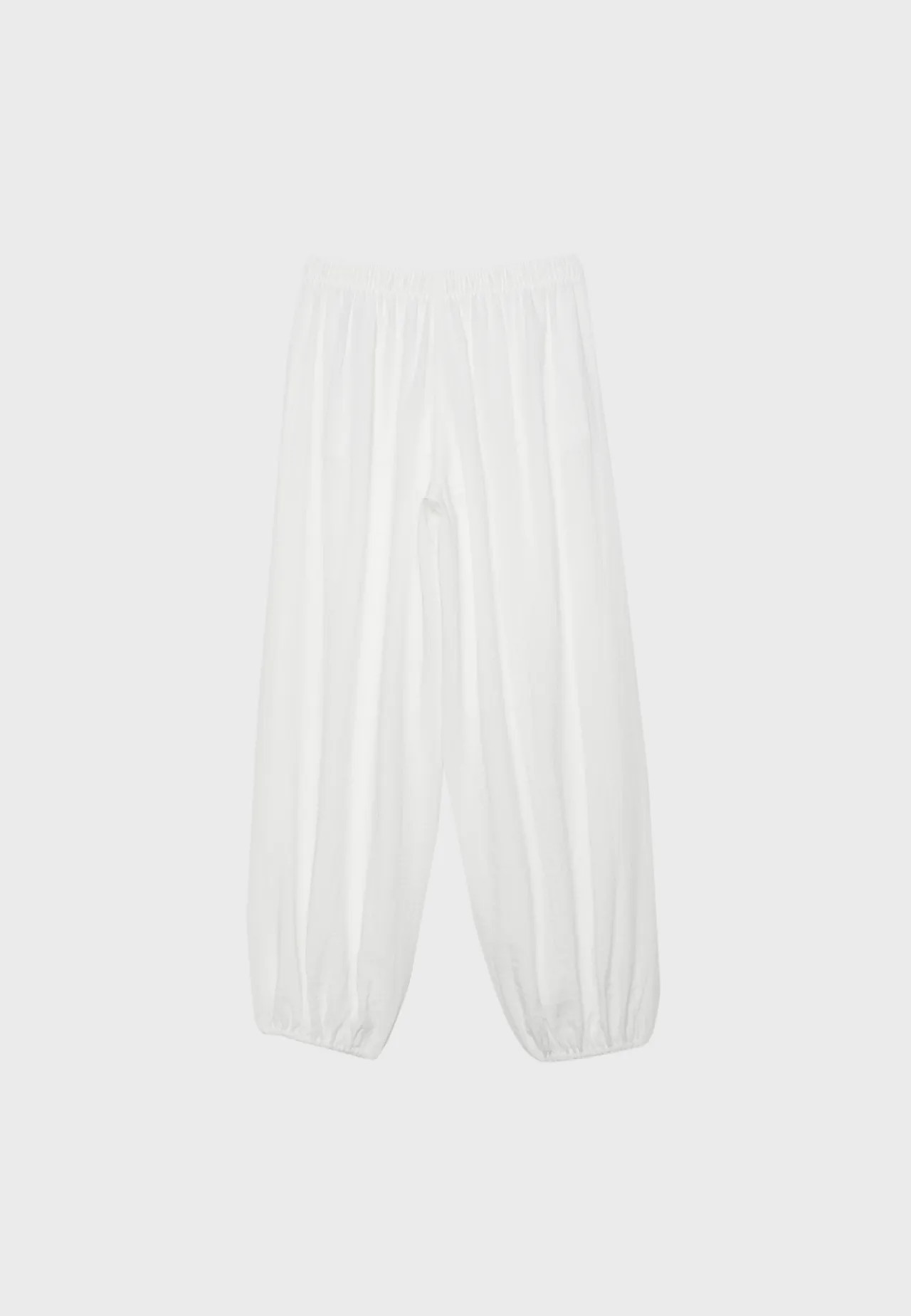 Flowy sarouel trousers - Women's fashion | Stradivarius United Kingdom | Stradivarius (UK)