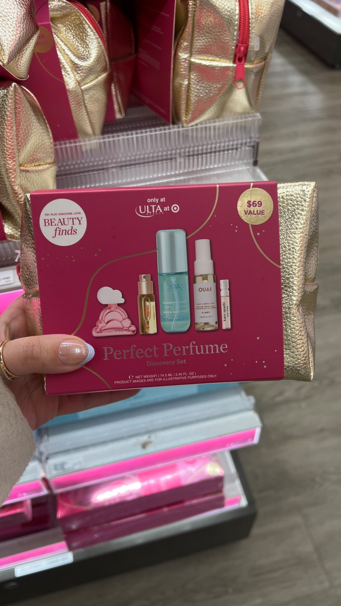 On sale! 
Ulta Beauty at Target Exclusive Kit - Perfect Perfume - 5pcUlta Beauty

#LTKSaleAlert #LTKGiftGuide #LTKBeauty
