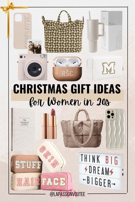 Ignite the festive spirit for the trendsetting women in their 20s with gifts that exude youthful charm. From fashion-forward accessories to tech-savvy gadgets, these presents perfectly align with their dynamic lifestyle. Make this Christmas unforgettable by choosing gifts that mirror their vibrancy and passion, creating moments of joy and style.

#LTKGiftGuide #LTKSeasonal #LTKHoliday