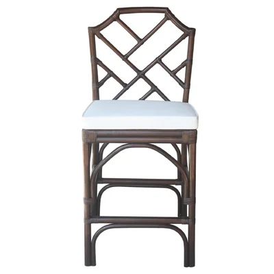 Sallie 27" Counter Stool Bayou Breeze Color: Paloma Brown | Wayfair North America