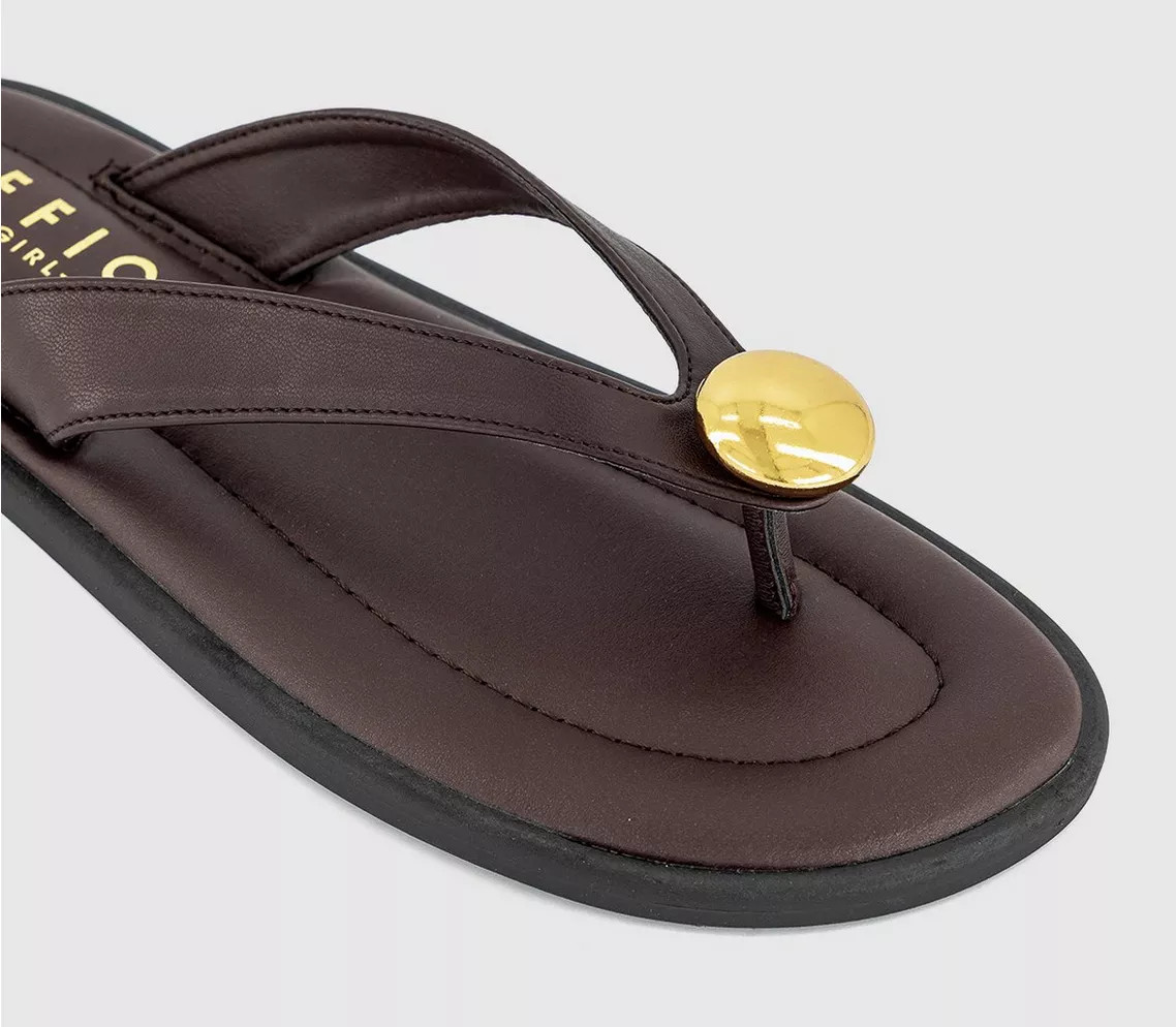 Sardinia Hardware Toe Post Sandals | Office Shoes (UK)