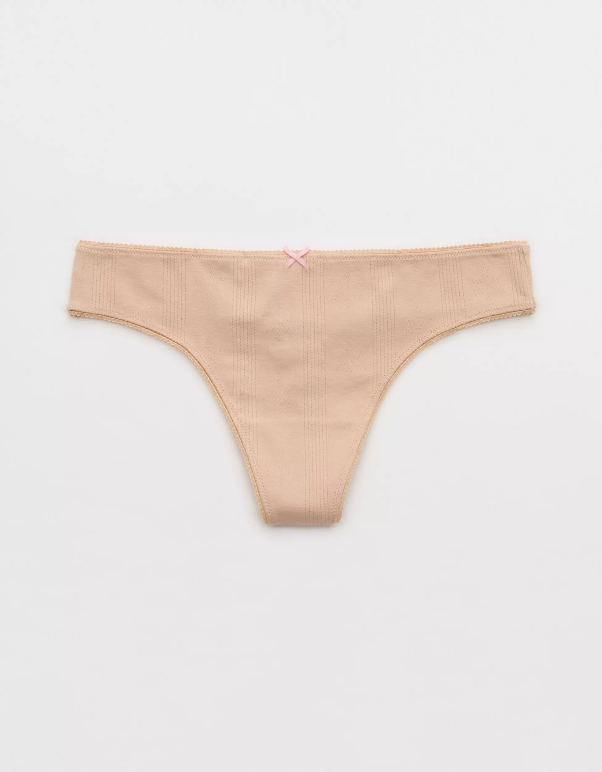 Superchill Pointelle Thong Underwear | American Eagle Outfitters (US & CA)