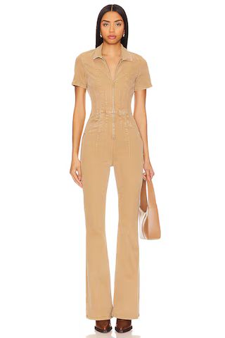 Free People x We The Free Jayde Flare Jumpsuit in Pier 17 from Revolve.com | Revolve Clothing (Global)
