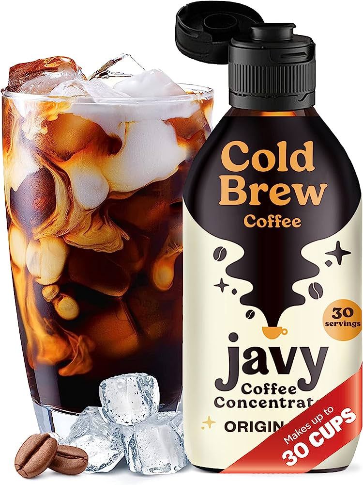 Javy Coffee 30X Cold Brew Coffee Concentrate, Perfect for Instant Iced Coffee, Cold Brewed Coffee... | Amazon (US)