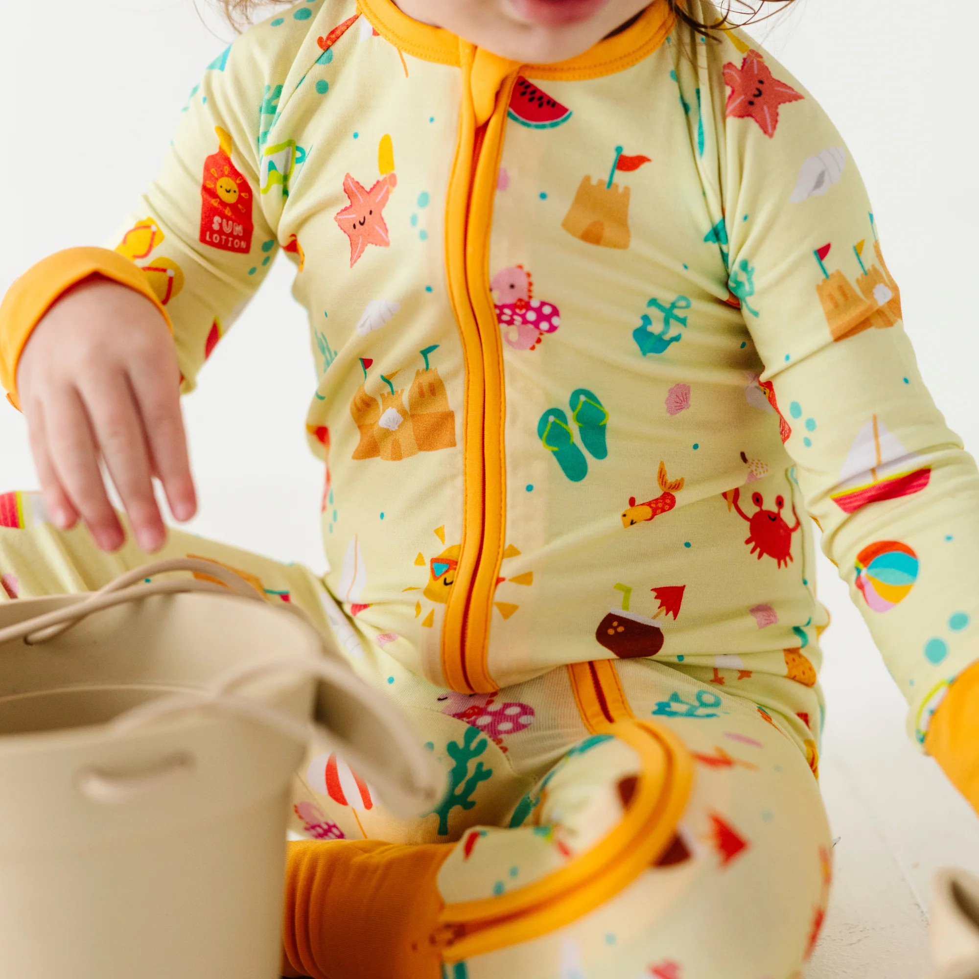 Beaches 'n Dreams Convertible Footies | Kiki + Lulu