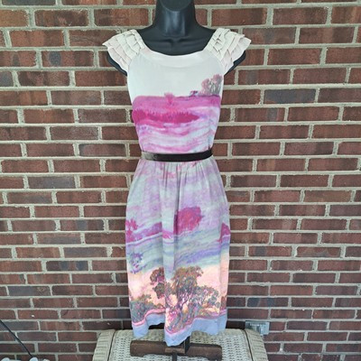 Anthropologie Violet Gloaming dress size 4 | eBay US
