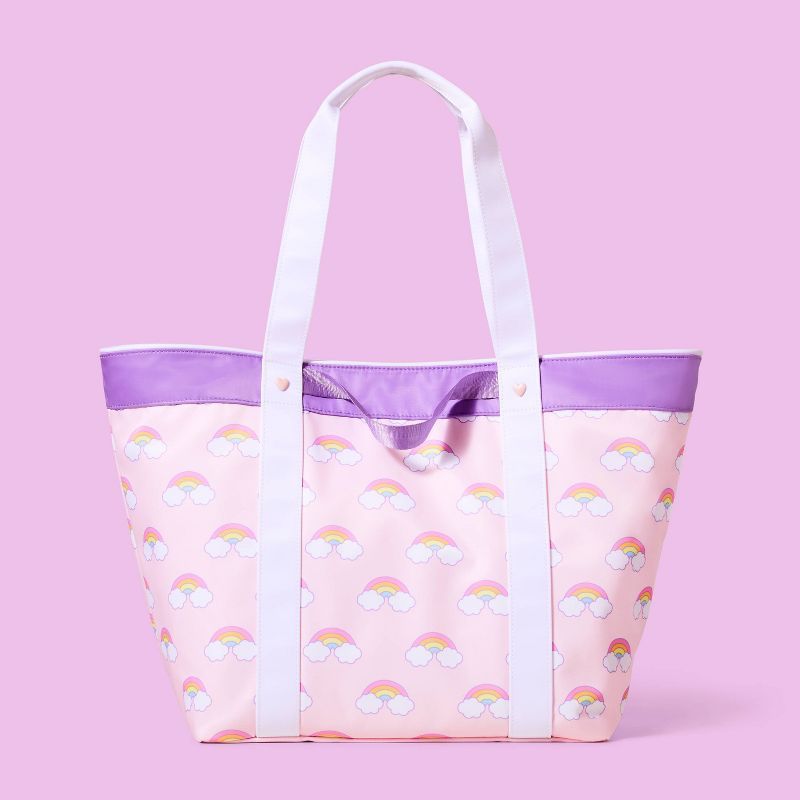 Mini Rainbows Beach Tote Bag - Stoney Clover Lane x Target Light Pink | Target