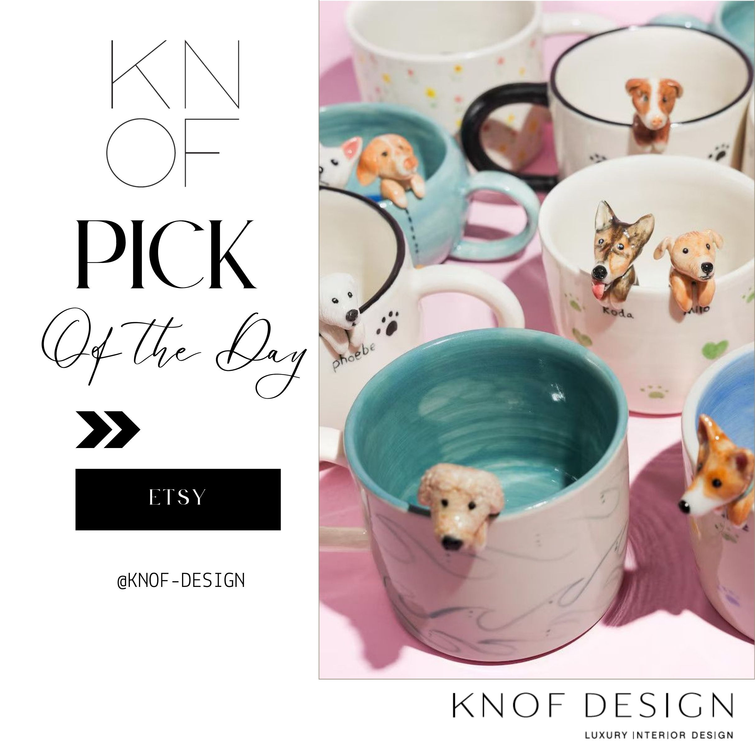 GREAT GIFT IDEA!! Are you looking for a special present for the dog mom or dad in your. life? Check out thes handmade and customisable dog mugs. #giftideas #doglover #dogs 

 #LTKGiftGuide #LTKHoliday #LTKHome