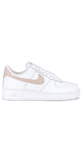 Air Force 1 '07 Sneaker in White, Fossil Stone, & White | Revolve Clothing (Global)