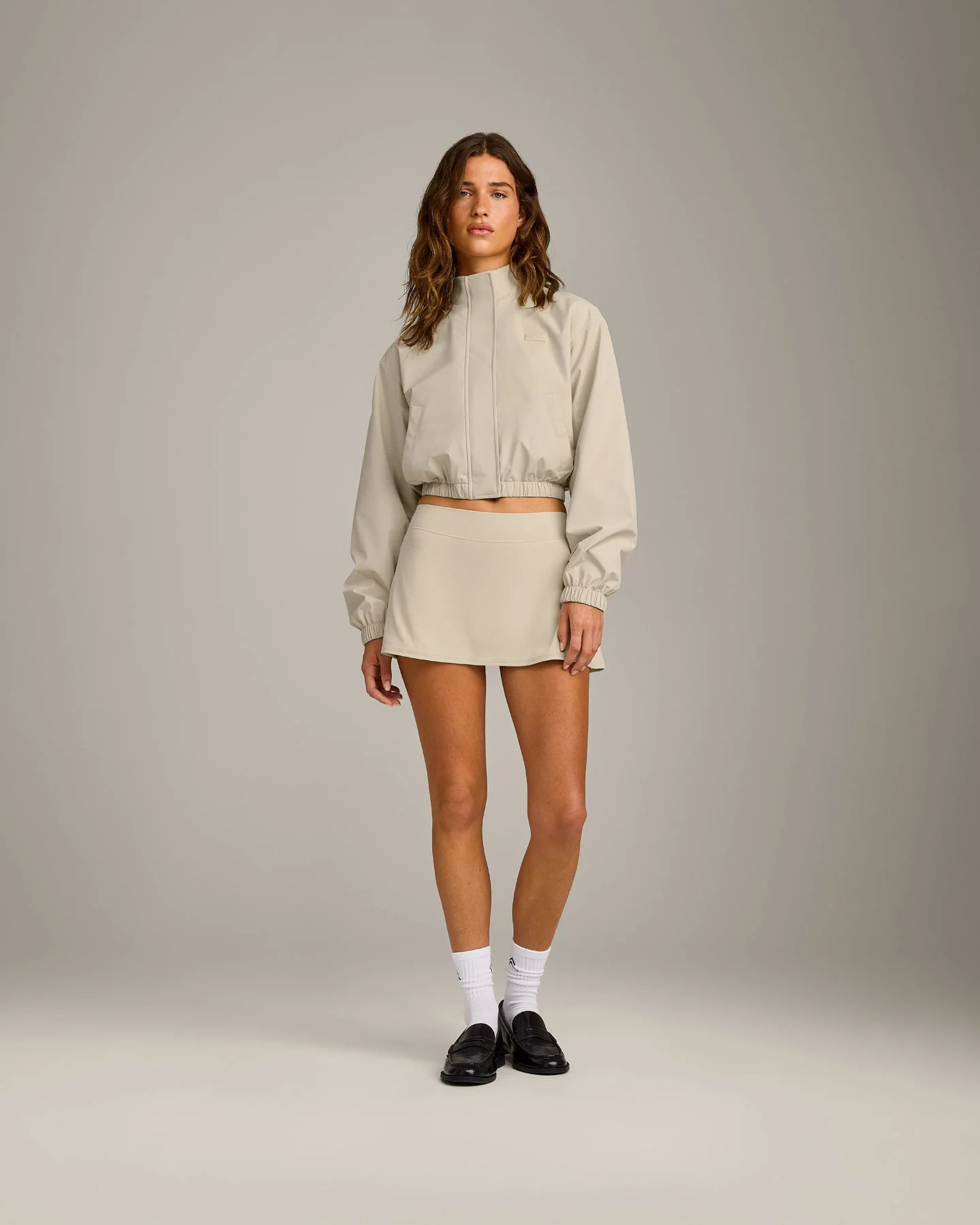Cropped Bomber Jacket
Oatmeal | Oner Active (UK / US)