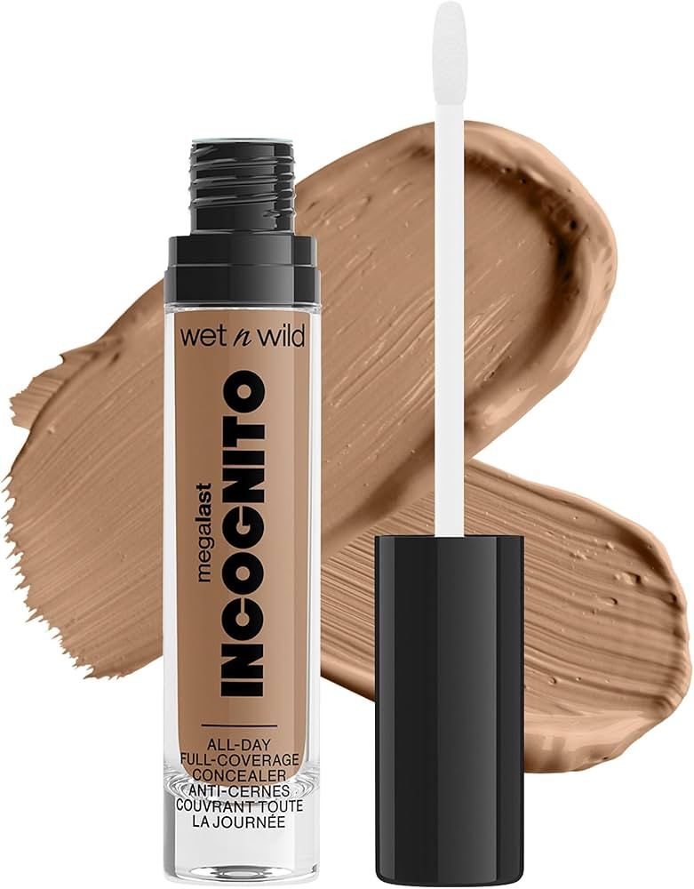 wet n wild Mega Last Incognito 1114051 - Corrector líquido mate para todo el día, bronceado med... | Amazon (US)