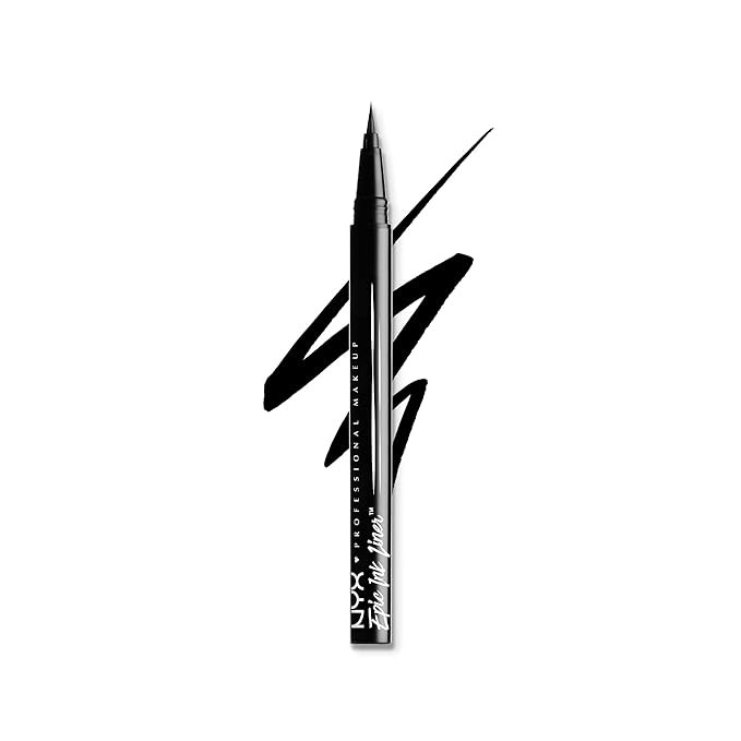 NYX PROFESSIONAL MAKEUP Epic Ink Liner, Waterproof Liquid Eyeliner, Black | Amazon (US)