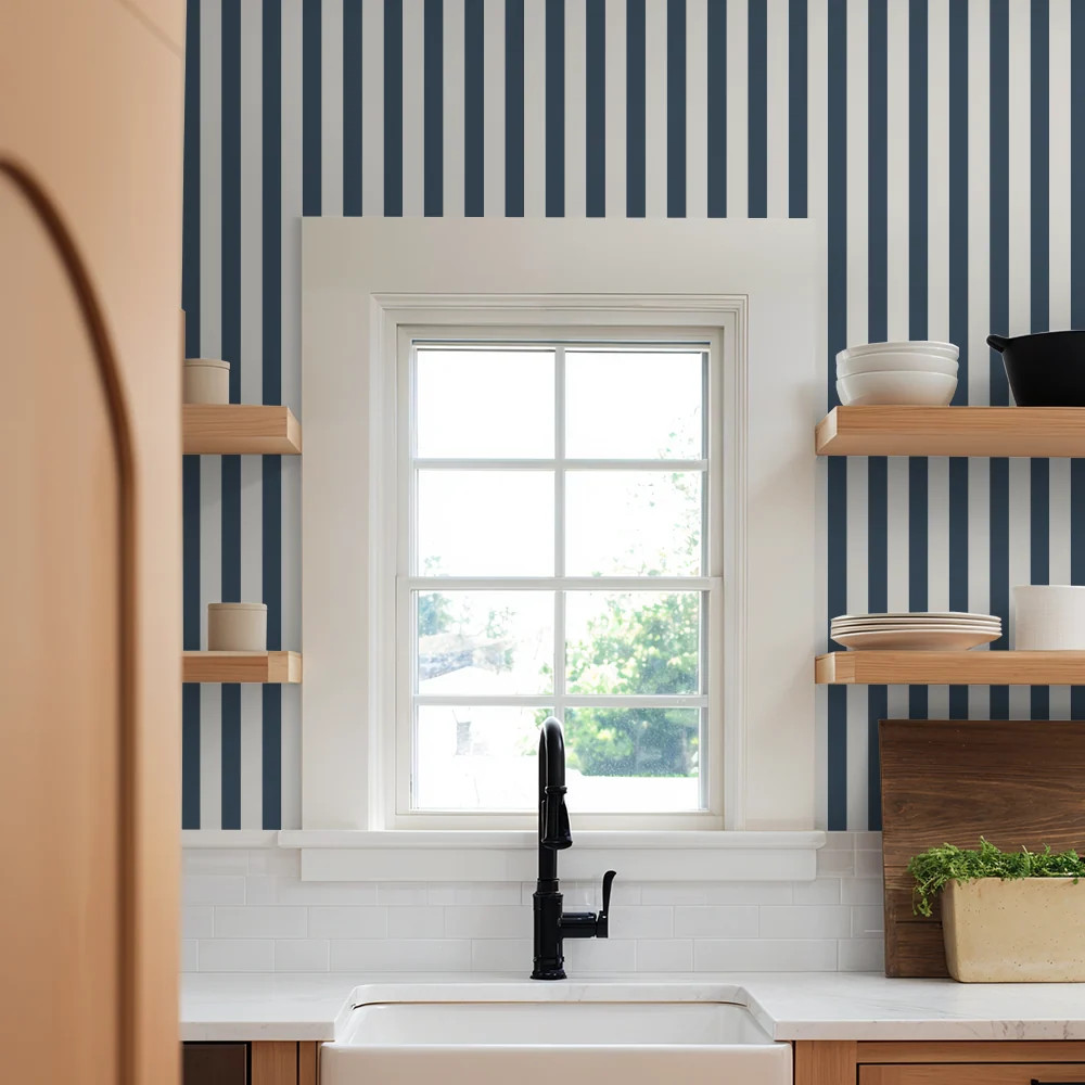 Landis Lane (Dark Blue) Wallpaper | Shop.app