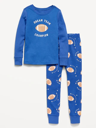Printed Snug-Fit Pajama Set for Toddler & Baby | Old Navy (CA)