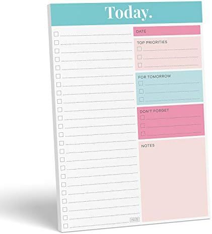 Sweetzer & Orange Daily Planner 2022, Undated Planner To Do List Notepad. 7x10” Day Planner Not... | Amazon (US)