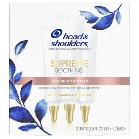 Head and Shoulders Supreme Soothing Leave On Scalp Cream, 0.5 oz, 3 pack | Walmart (US)