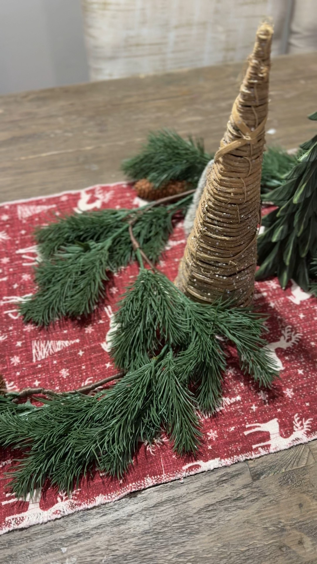 I LOVE this garland because it’s “real feel” and it’s so easy to put on the table without feeling plastic like and stiff. Just an effortless garland. So beautiful for the price point! 

#LTKCyberWeek #LTKdayinmylife #LTKHoliday