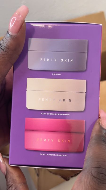 Got my hands on the Fenty trio mini butta dropz. Definitely purchasing a few more since it’s limited edition. Btw… it’s not as mini as I thought. They’re a good size. #fentybeauty #sephorasale #limitededition

#LTKGiftGuide #LTKHolidaySale #LTKfindsunder100