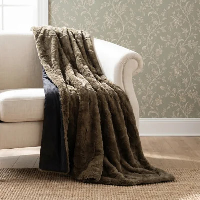 Throw Angora Natural | Wayfair North America