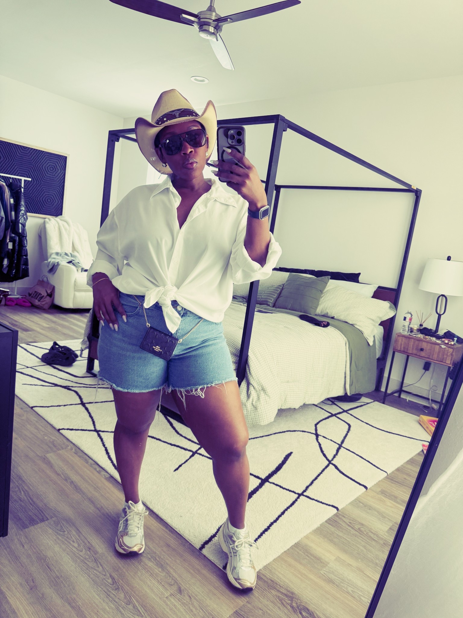 Comfy Rodeo Gear!
Hat: Rodeo stand
Top: Aritzia (4 years ago)
Shorts: H&M
Sneakers: ASICS 

#LTKStyleTip #LTKMidsize #LTKSeasonal