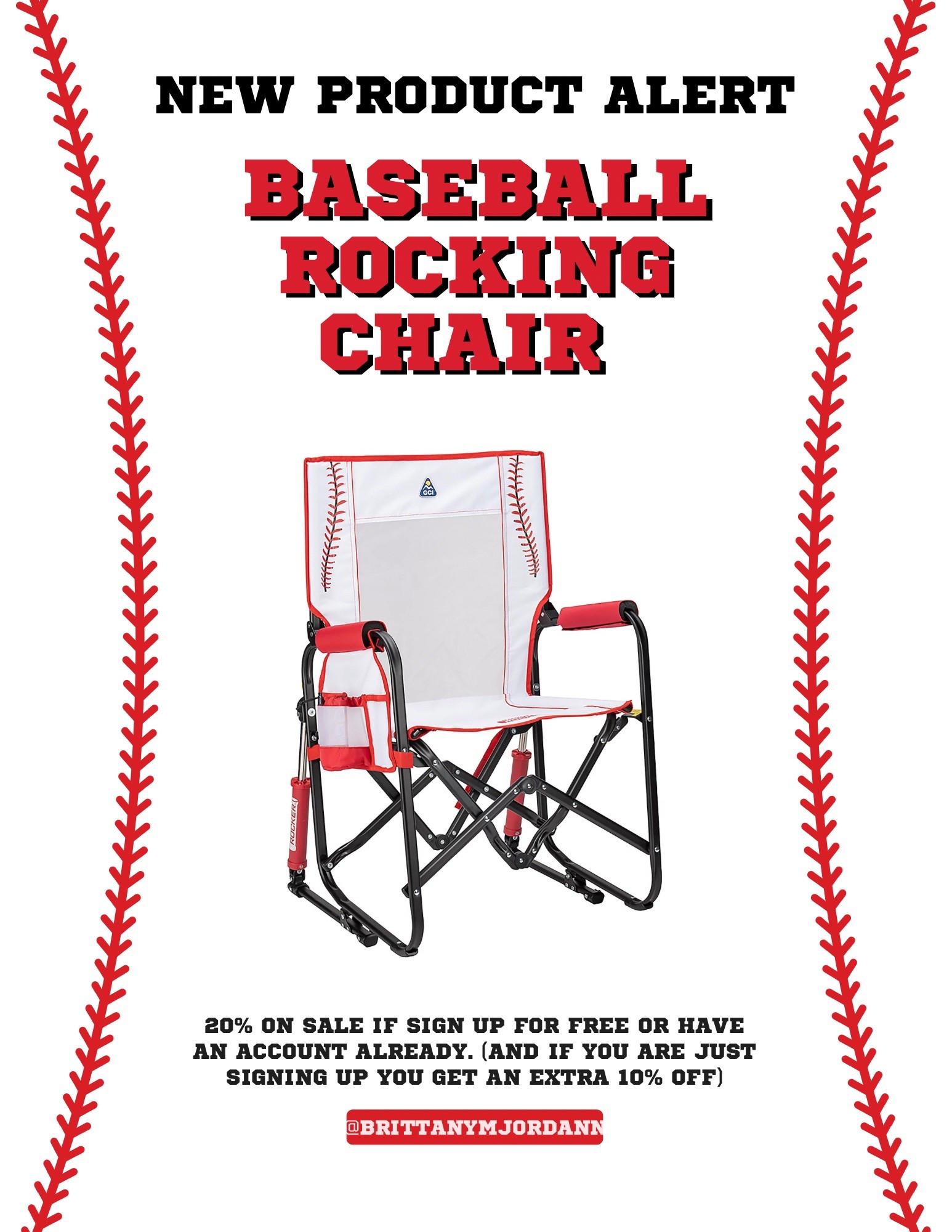 Baseball moms get ready because the ball field chair is here! 

Baseball chair, rocking chair, baseball gear, baseball mom, baseball family, lawn chair

#LTKFamily #LTKSaleAlert #LTKActive