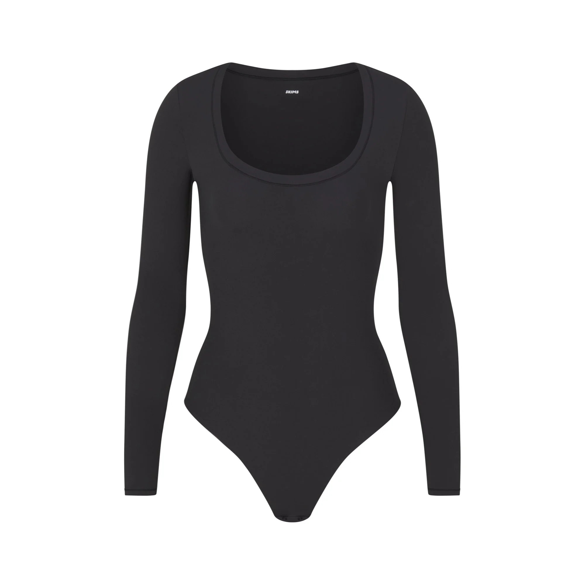 LONG SLEEVE SCOOP BODYSUIT | SKIMS (US)