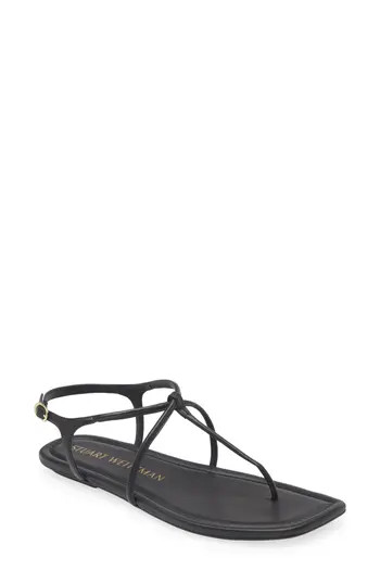 Stuart Weitzman Matilda Sandal in Black at Nordstrom Rack, Size 6 | Nordstrom Rack