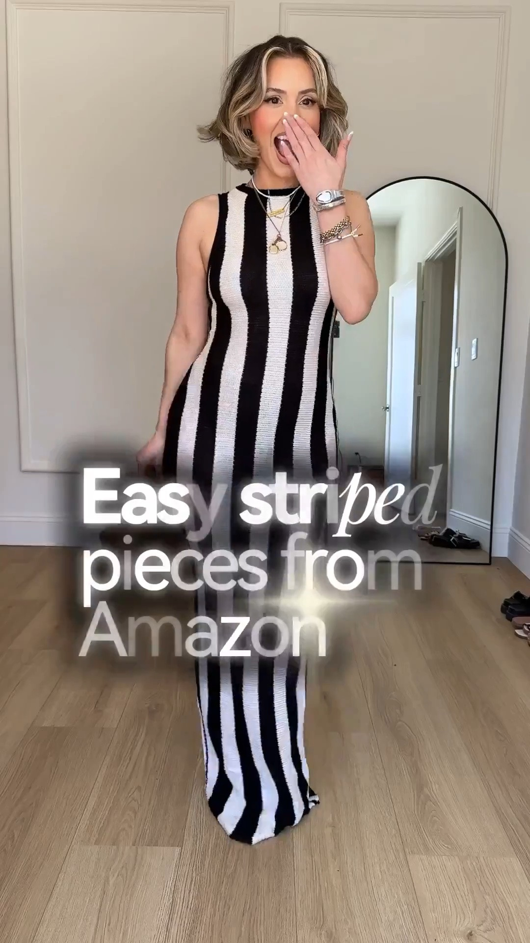 Striped favorites from Amazon 🤗🙌🏼🤍😎

Wearing small in everything 🥰

‼️🚨So the first striped dress, I had to cut a slit in the back bc it’s hard to walk with it otherwise. Also it’s tall-girl friendly!

#LTKootd #LTKPetite #LTKTravel