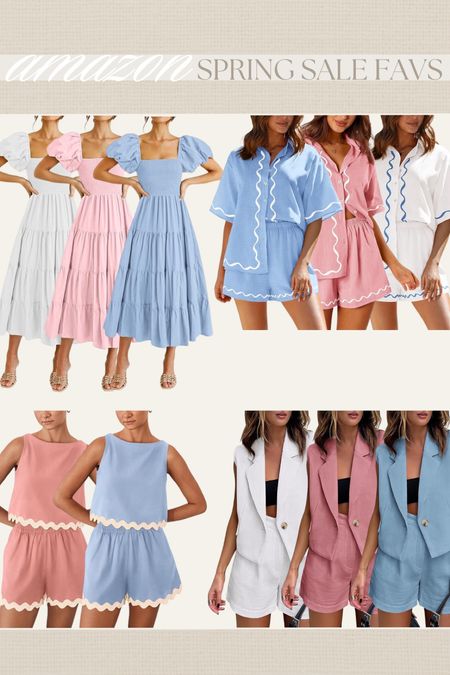 Amazon spring sale fashion finds 🌸 how cute are these dresses and sets for spring? All on major sale now with the Amazon Spring Sale

#spring #springfashion #easter #easterdress #loungewear #dresses #vacay #springsets #amazon #amazonfind

#LTKSeasonal #LTKsalealert #LTKfindsunder50