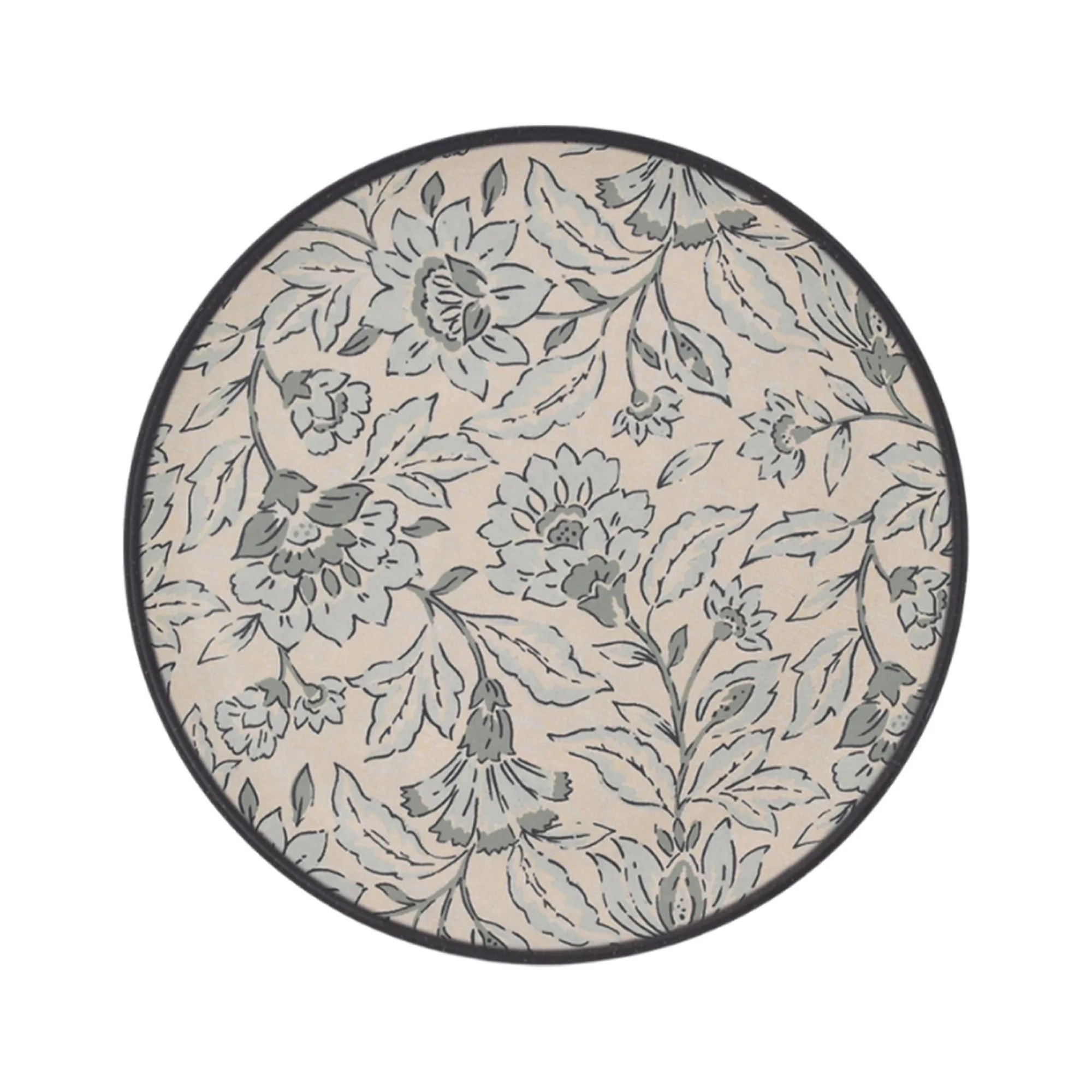 Better Homes & Gardens Bamboo Melamine Dinner Plate, Floral | Walmart (US)