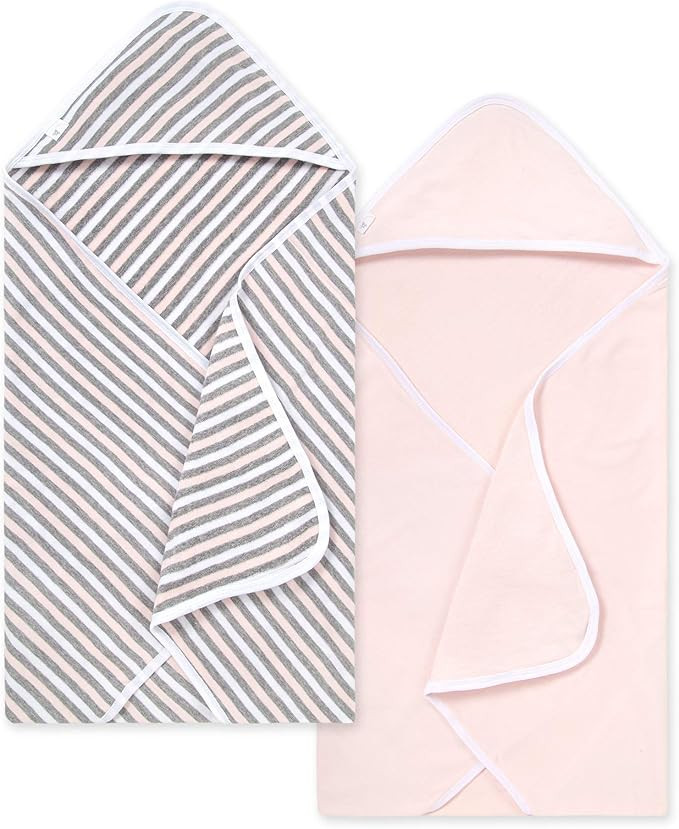 Burt's Bees Baby - Hooded Towels, Absorbent Knit Terry, Super Soft Single Ply, 100% Organic Cotto... | Amazon (US)
