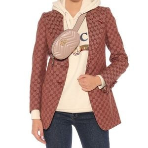 Gucci Marmont Beltbag in Beige | Poshmark